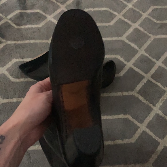 VINTAGE GUCCI LEATHER RIDING BOOTS BLACK HEELED Sz 7.5 - 8 - Picture 5 of 9